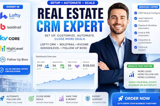 setup resimpli lofty crm boldtrail and follow up boss