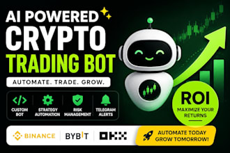 build an ai powered crypto trading bot target ROI 25 to 40 percent monthly