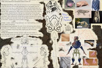 design a character for you, based on your description