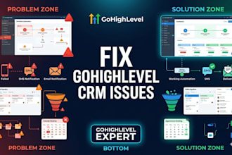 fix gohighlevel CRM workflow and automation issues