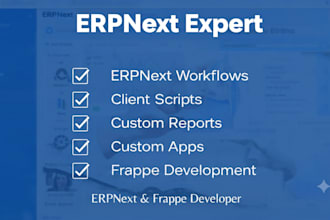 customize erpnext workflows forms reports and scripts