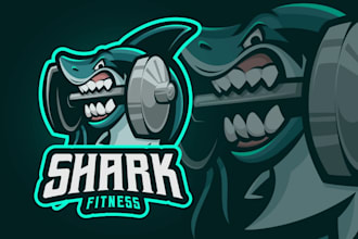 modern fitness logo design for gyms and fitness businesses
