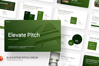 design pitch deck create startup investor pitch deck, film pitch deck design