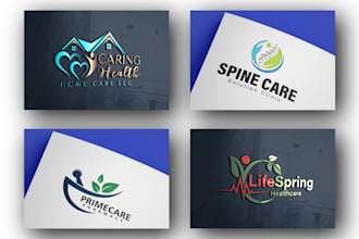 do wellness, homecare, healthcare, yoga, medical logo