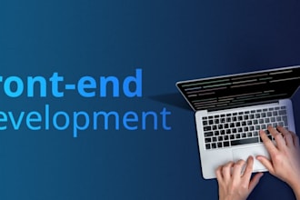 build a responsive react website, landing page, or dashboard