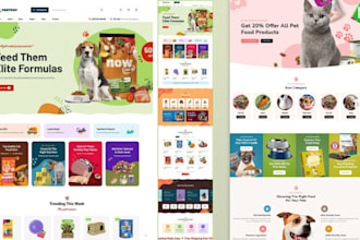 build profitable pet shopify store dog cat dropshipping website pet suppliers