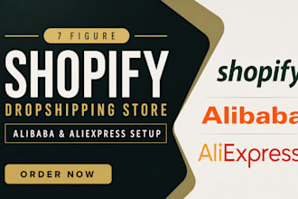 7 figure winning product shopify dropshipping store alibaba aliexpress dropified