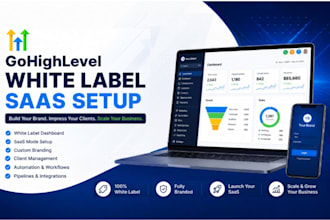 white label gohighlevel dashboard setup gohighlevel saas