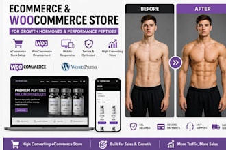 build performance, growth hormones peptide ecommerce website store