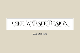 cake website design cake website