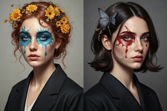 do realistic or fantasy portrait