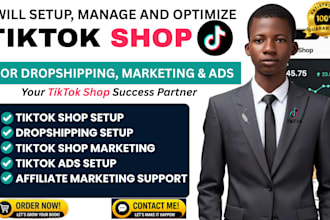 setup tiktok shop fix tik tok dropshipping tiktok shop marketing tiktok shop ads