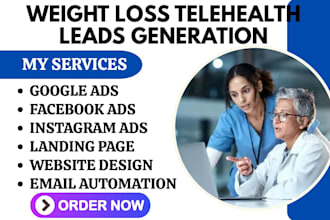 do weight loss leads peptide leads semaglutide tirzepatide weight loss website