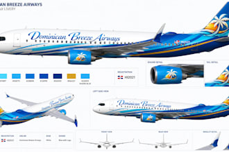 aircraft liveries and repaints for boeing, msfs 2020, 2024 and x plane in 24hrs