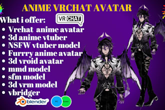 rig custom anime live2d model, 2d nsfw vtuber model, pngtuber 3d vtuber model