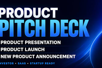 design product presentation, product pitch deck  and new product announcement