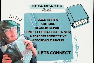 beta read and give criticism of your book or short story