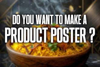 design a luxury product poster and social media ad