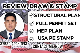 license architect civil structural engineer USA stamp california,north carolina