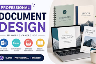ms word document formatting canva ebook design branded PDF word document design