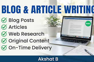 write original content for blogs and websites