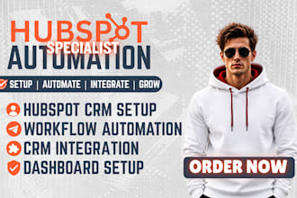 hubspot gohighlevel automation zoho crm zapier integration