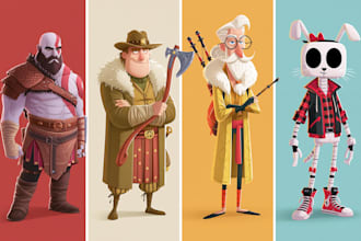 design a character for your video game