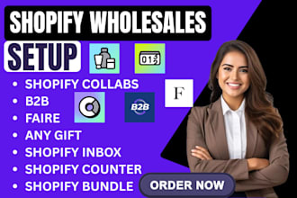 setup shopify wholesales faire bss b2b sparklayer sami massy clay avada website