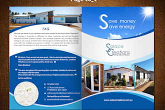design professional double sided brochure within 6 hours
