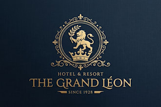 design a luxury hotel logo with premium elegance and timeless branding