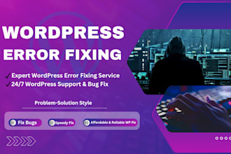 fix wordpress website errors issues