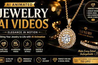 create cinematic ai jewelry video ads and luxury product visuals jewelry models