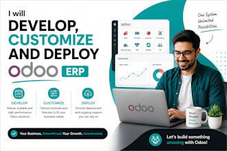 develop, customize and deploy odoo erp