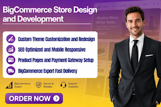 design bigcommerce store shopify dropshipping store clothing website squarespace
