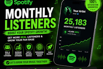 boost your spotify monthly listeners organically