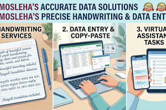do handwriting, copy paste