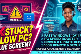 fix windows driver, software, and performance issues