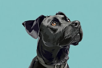create a custom animal vector illustration professionally