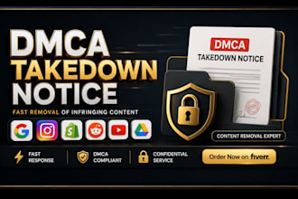 takedown harassing defaming report to tiktok,fb,ig,yt,reddit,google under dmca