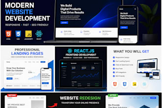 build a modern responsive website