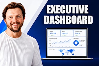 create an executive KPI dashboard