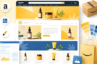 design a high converting amazon storefront for your brand