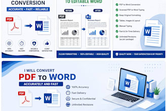 convert PDF to word accurately and fast