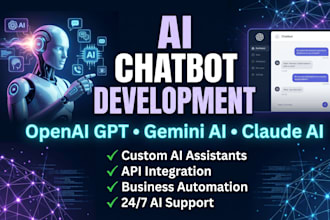 develop machine learning and ai projects using python