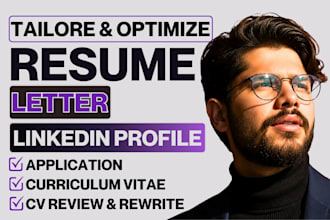 do resume optimization  linkedln opt review react app cv node js cover letter