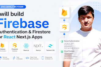 build firebase authentication and firestore for react nextjs apps