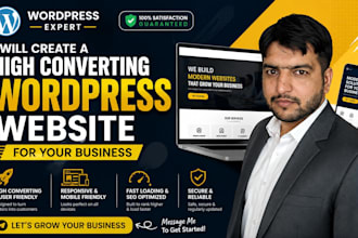 design wordpress website for your local business