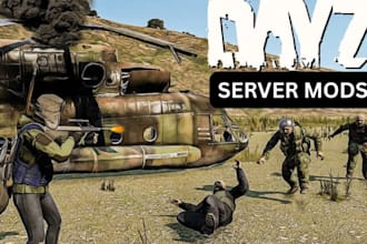 build dayz server setup, dayz mod, dayz script, dayz assets, dayz clothing
