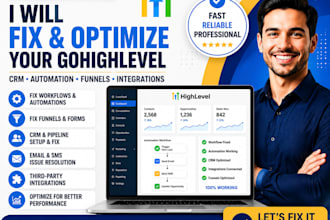 fix broken gohighlevel workflows, CRM  automation issues