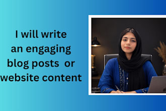 write google rank SEO blog posts and website content